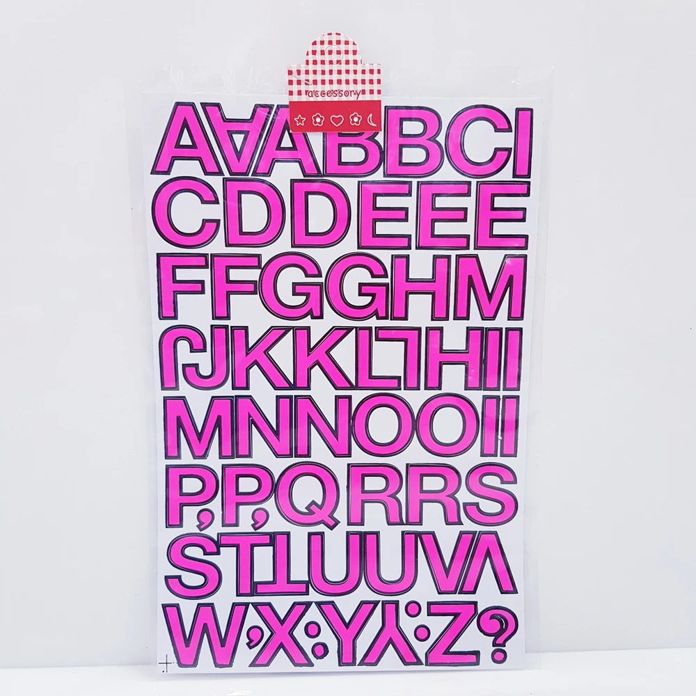 สติ๊กเกอร์เสริมทักษะ A-Z