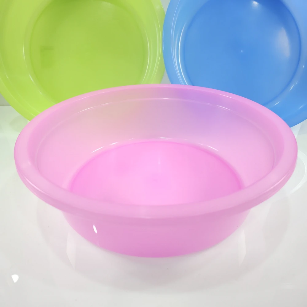 037 กะละมังกลม สีสดใส SRT (8 โหลๆ ละ 205)