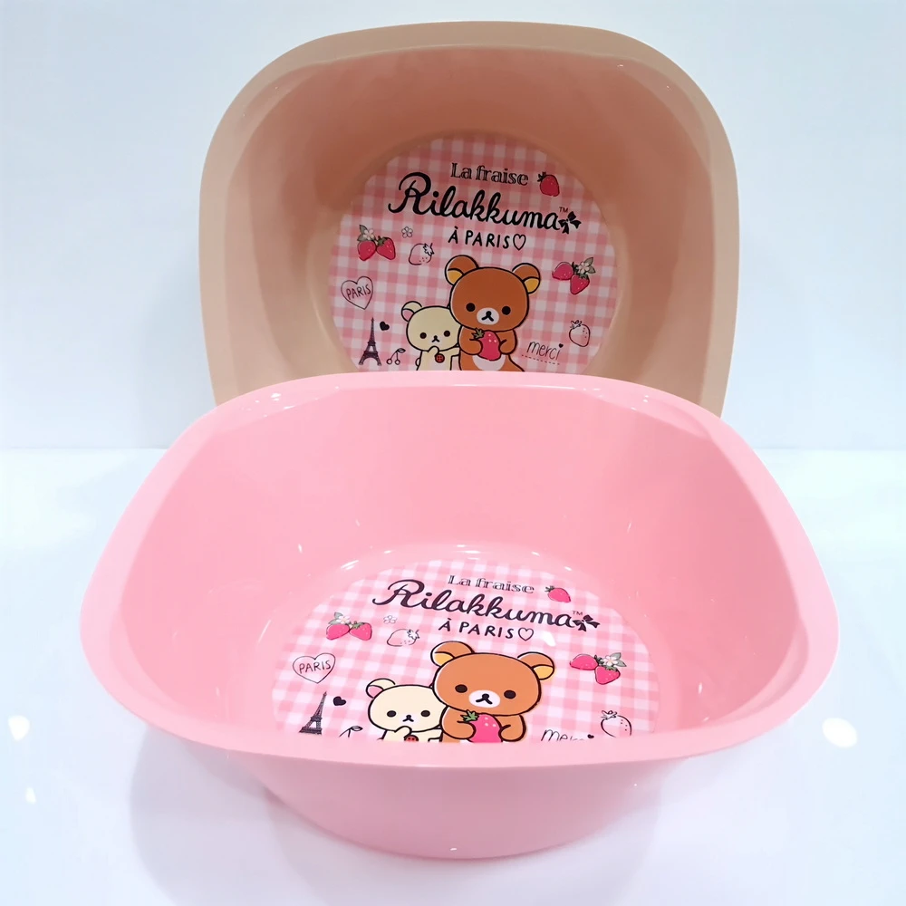 0443 กะละมังเหลี่ยม ริลัคคุมะ ธารทิพย์ (8 โหลๆ ละ 230)