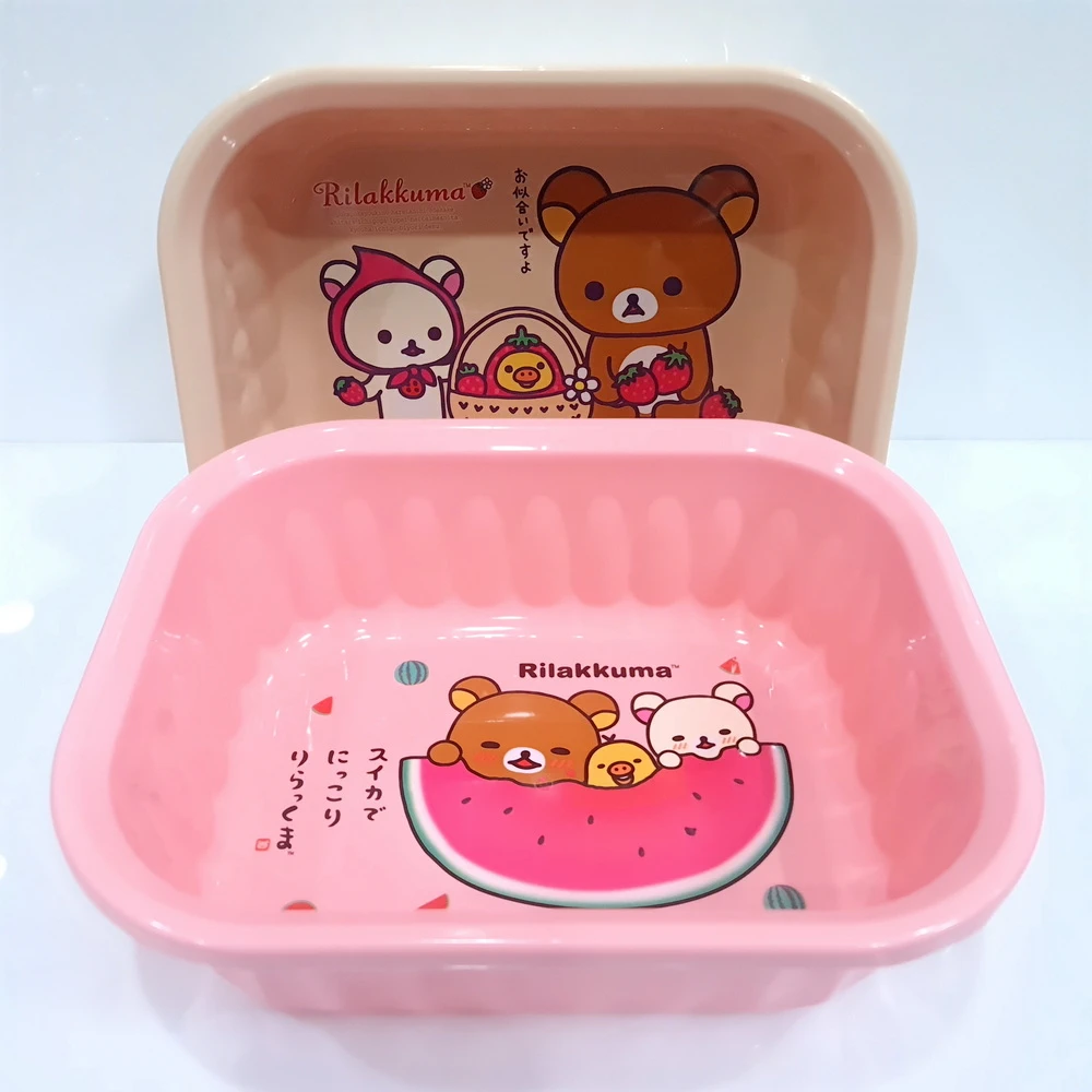 0444 กะละมังเหลี่ยม ริลัคคุมะ ธารทิพย์ (8 โหลๆ ละ 230)