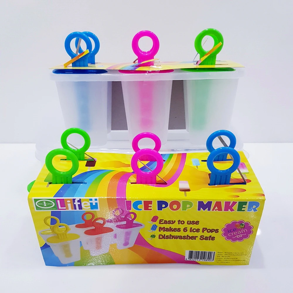 1089 ที่ทำไอศครีม 6 ช่อง BIGONE (ห่อละ 12 โหล)