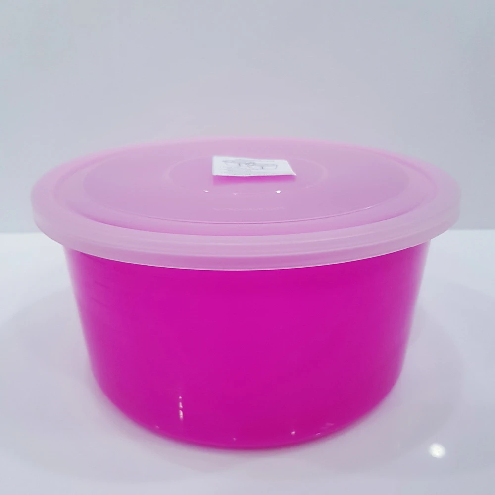 1104 กล่องกลมเอนกประสงค์ คละสี