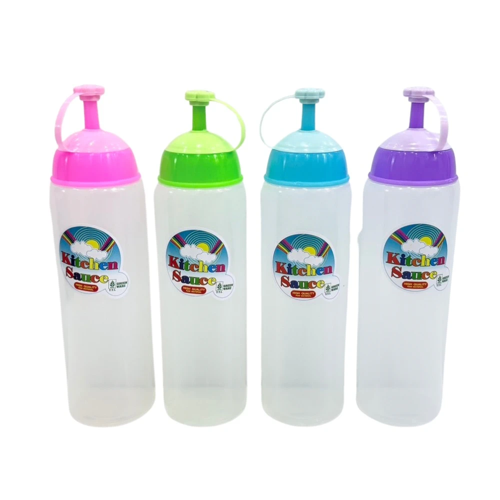 1106 ขวดซอสกลาง สีใส ธารทิพย์ (12 โหลๆ ละ 160)