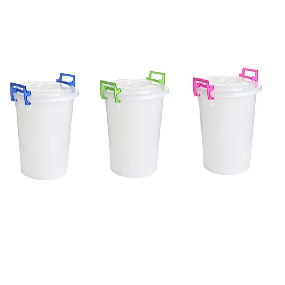 12 ถังน้ำ+ฝา 25 ลิตร (39.5x28x40.5 ซม.) สีขาว SRT