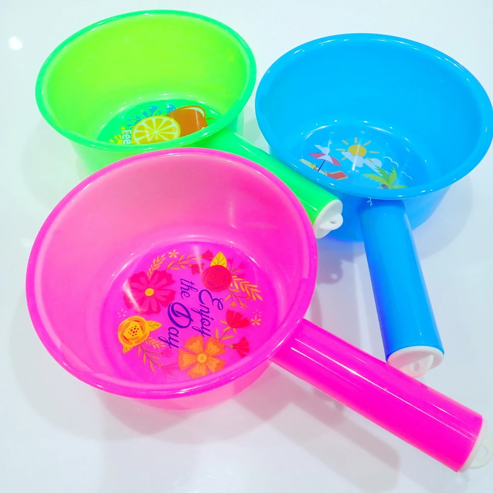 130P ขันด้ามกลม 18 ซม. เกรด A พิมพ์ลาย BIGONE (ห่อละ 12 โหล)