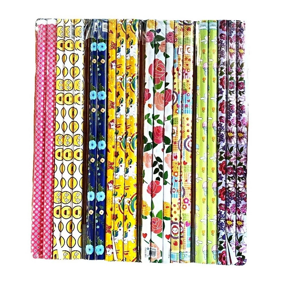 กระดาษห่อของขวัญ 5 แผ่น