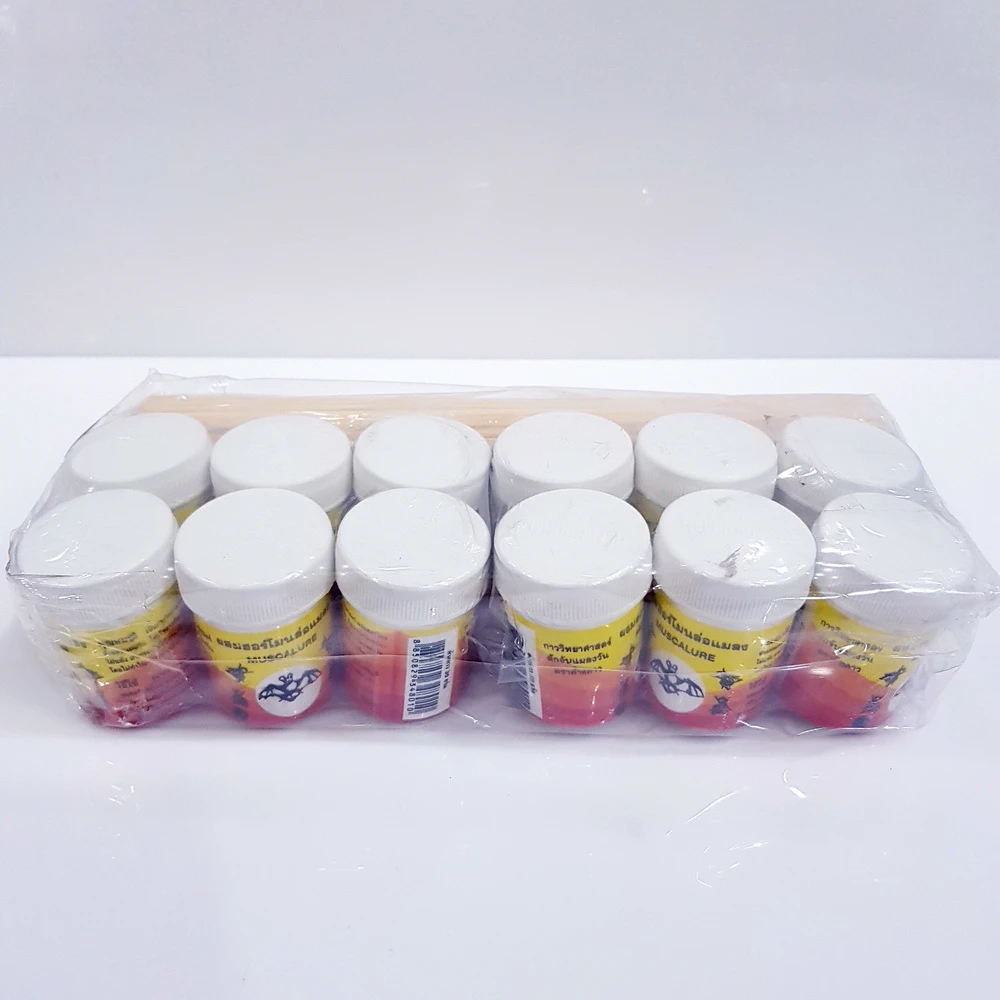 กาวดักแมลงวัน+พร้อมไม้ 7 ก้าน (4 โหลๆ ละ 135)