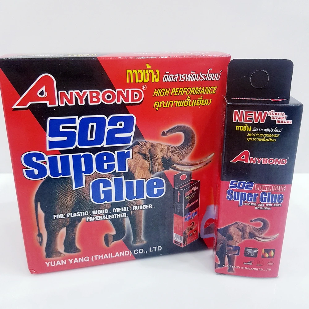 502 กาวร้อน SUPER TOP (10 ชิ้น/กล่อง) (30 กล่องๆ ละ 120)