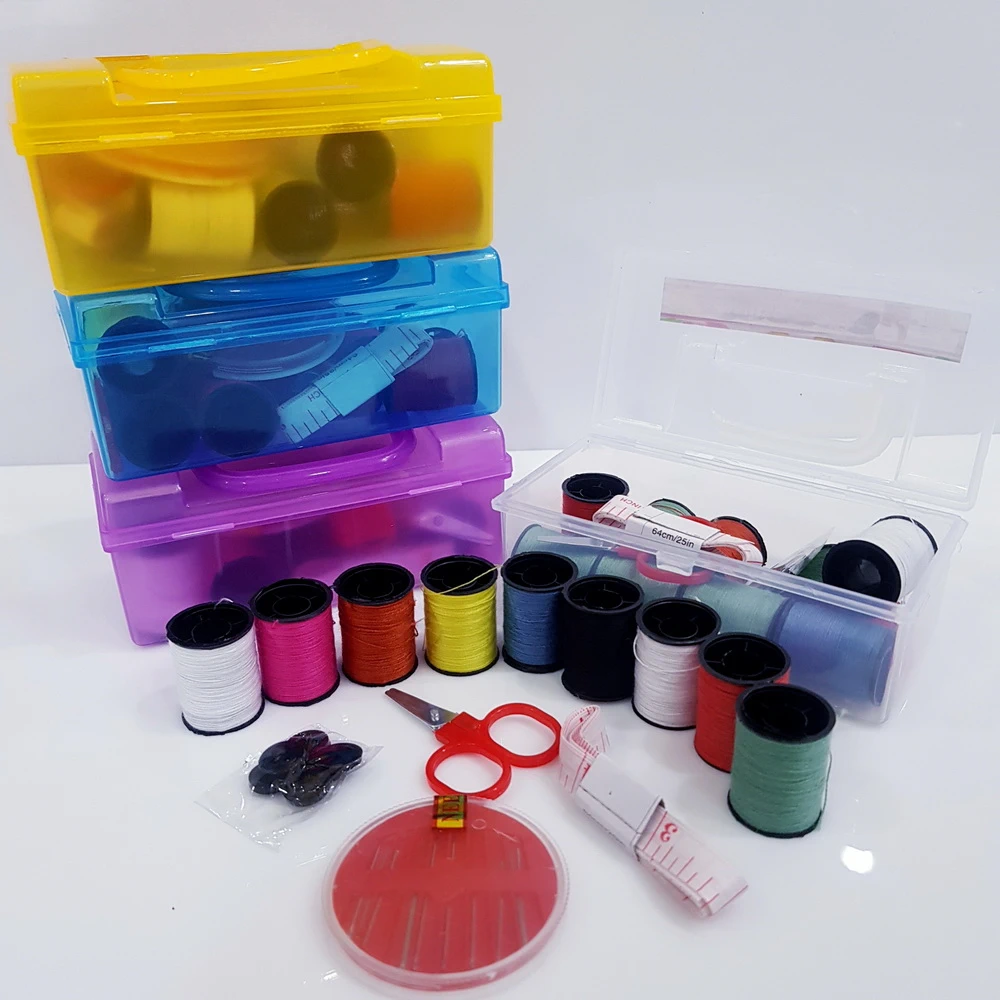 ชุดเข็มด้ายบรรจุกล่อง