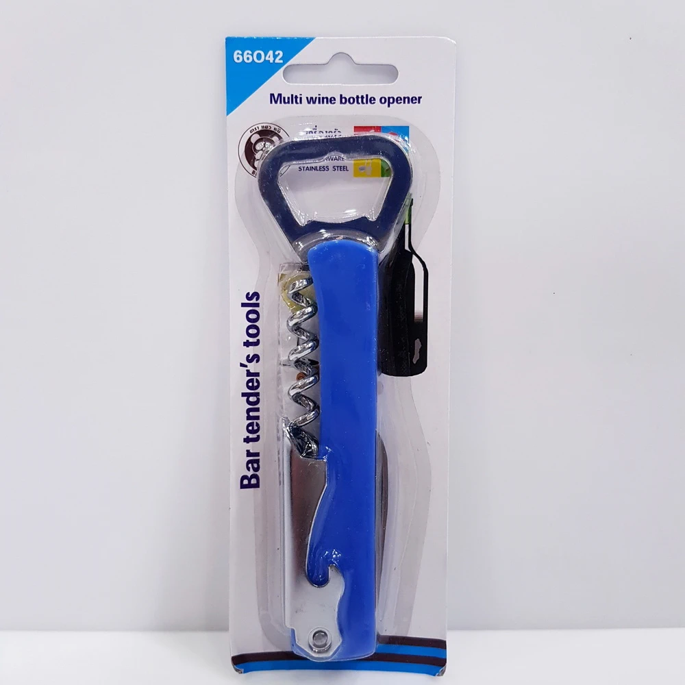 66042 เปิดขวด+เปิดจุกไวน์ แมวหมี