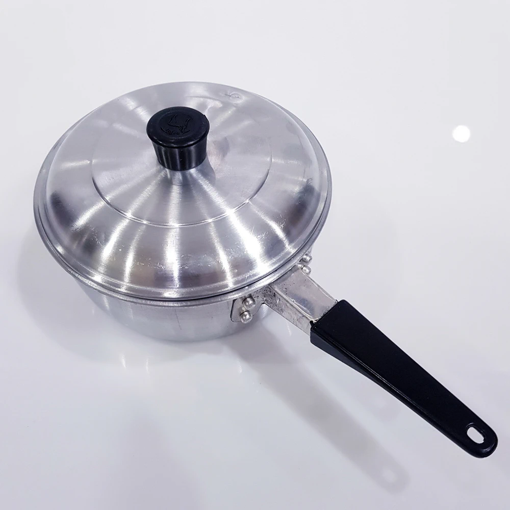 หม้อโจ๊กอลูมิเนียม 14 ซม. (12 โหล) (NET) (ไม่รับคืนสินค้าในกรณีชำรุดจากการขนส่ง)