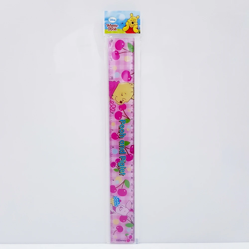 ไม้บรรทัดพลาติกใส ลิขสิทธิ์ Giftland คละลาย