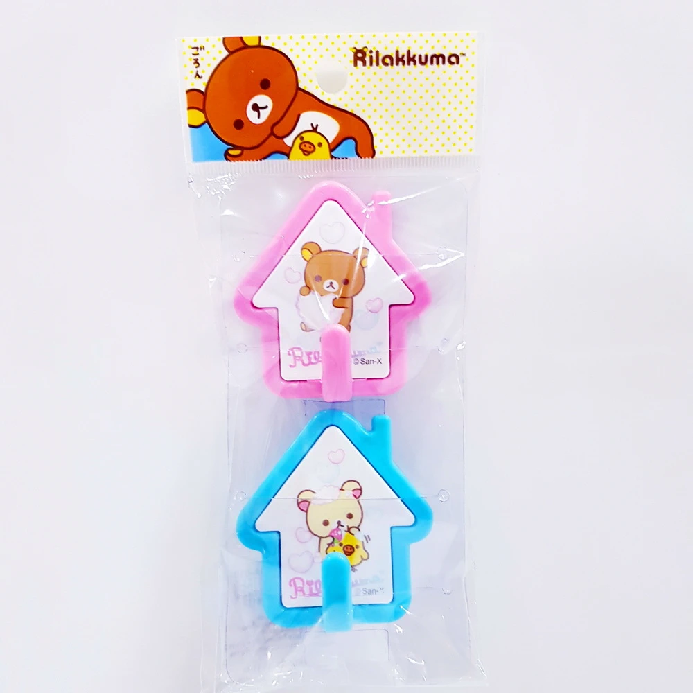 ตะขอรูปบ้าน การ์ตูนลิขสิทธิ์ Giftland คละลายแพ็ค 2 ชิ้น