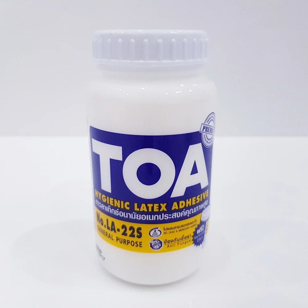 กาวลาเท็กซ์ TOA 8 ออนซ์ (2 โหล/กล่อง)