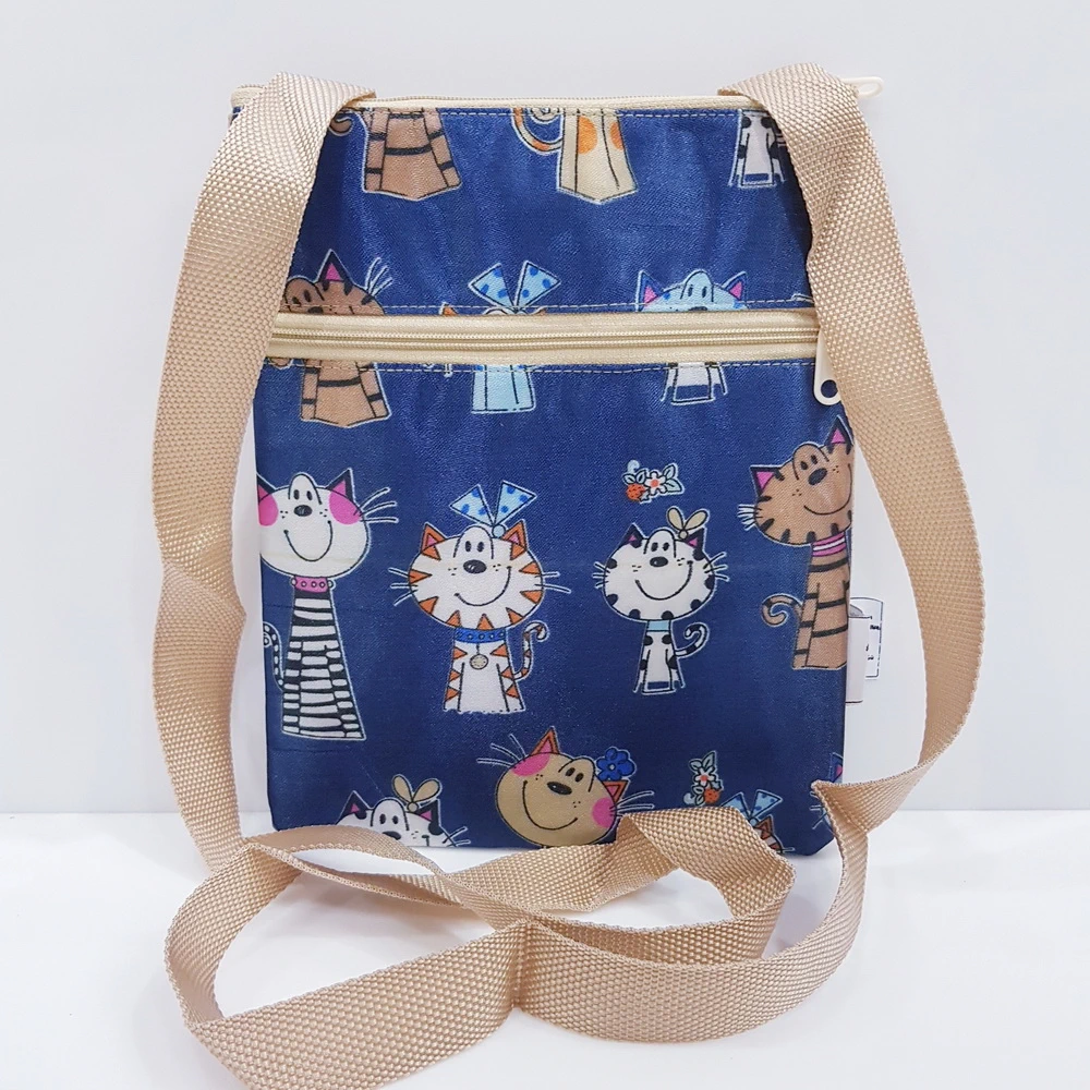 กระเป๋าสะพายยาว 2 ซิป คละลาย (5 โหลๆ ละ 174)