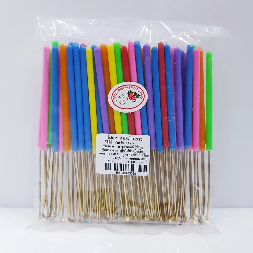 ไม้แคะหูยาว 100 ชิ้น