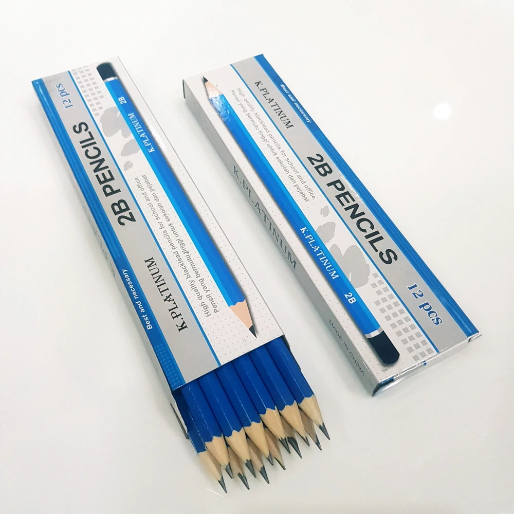 ชุดดินสอ 2B แพ็คกล่อง 12 แท่ง