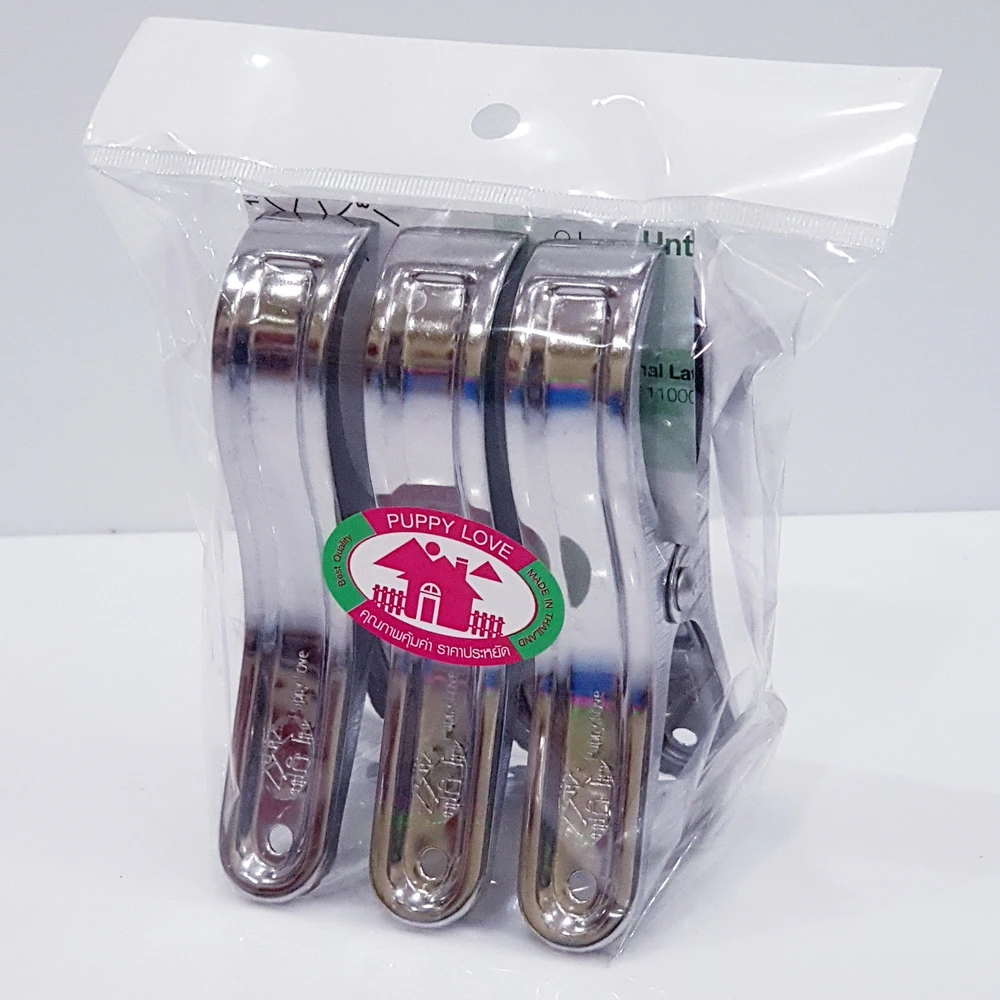 กิ๊บสแตนเลสใหญ่ 3 ตัว