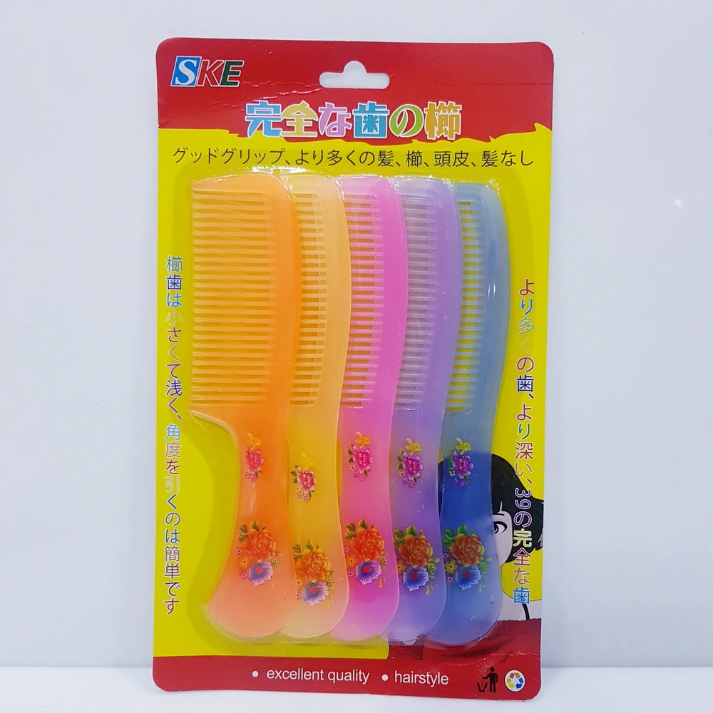 ชุดหวีแผงแพ็ค 5 อัน