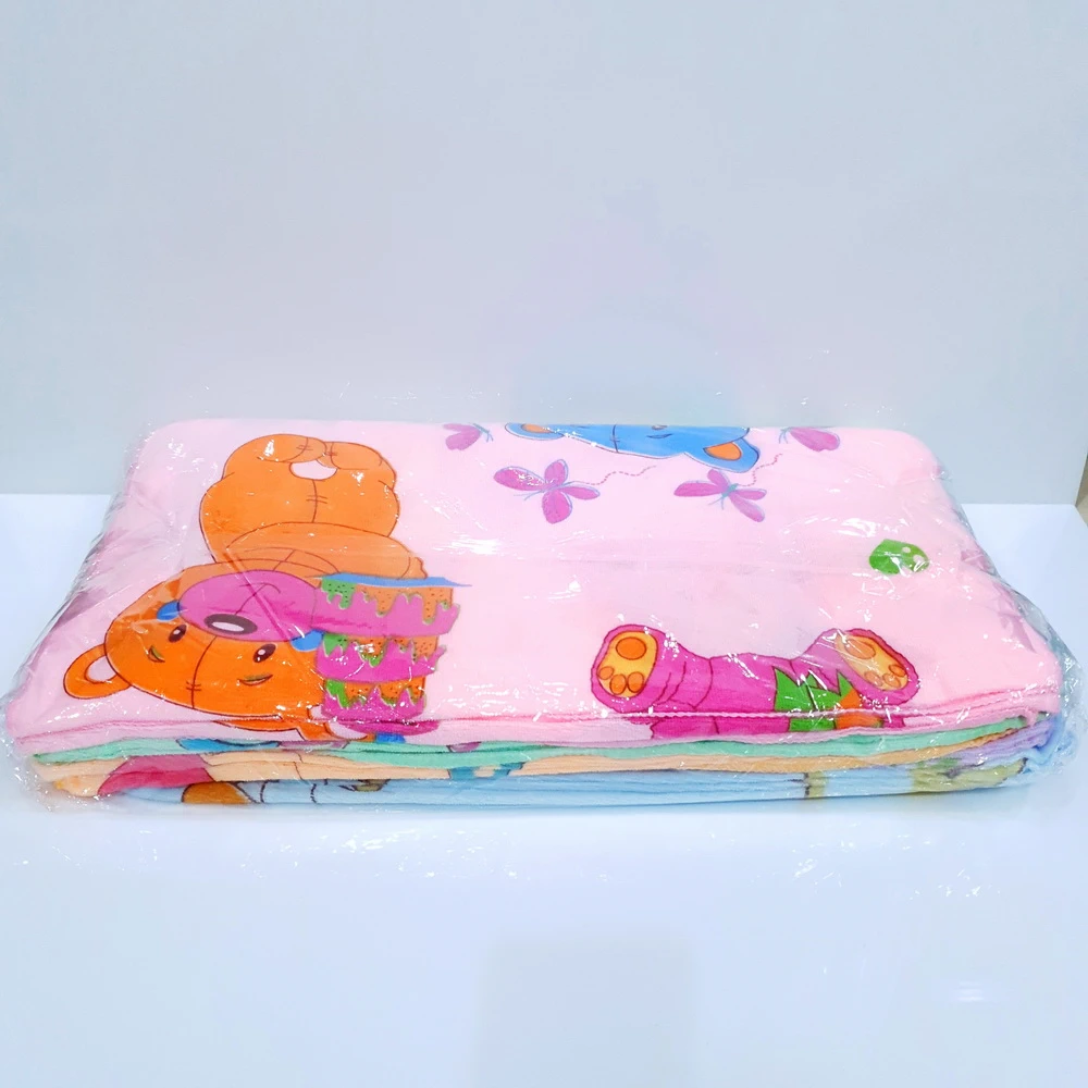 ผ้าขนหนูผ้านิ่มผืนใหญ่ คละลาย