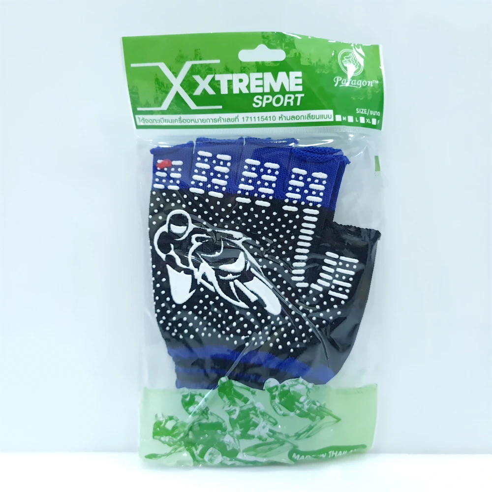 ถุงมือลายรถแข่ง ครึ่งนิ้ว ฉลากเขียว (5 โหลๆ ละ 165)