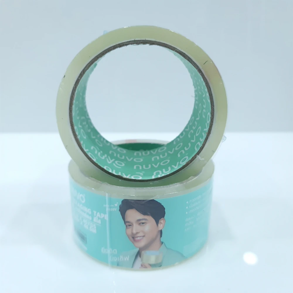 เทป OPP 48 มม. ยาว 45y NUVO ใส (6 ม้วน/แพ็ค)