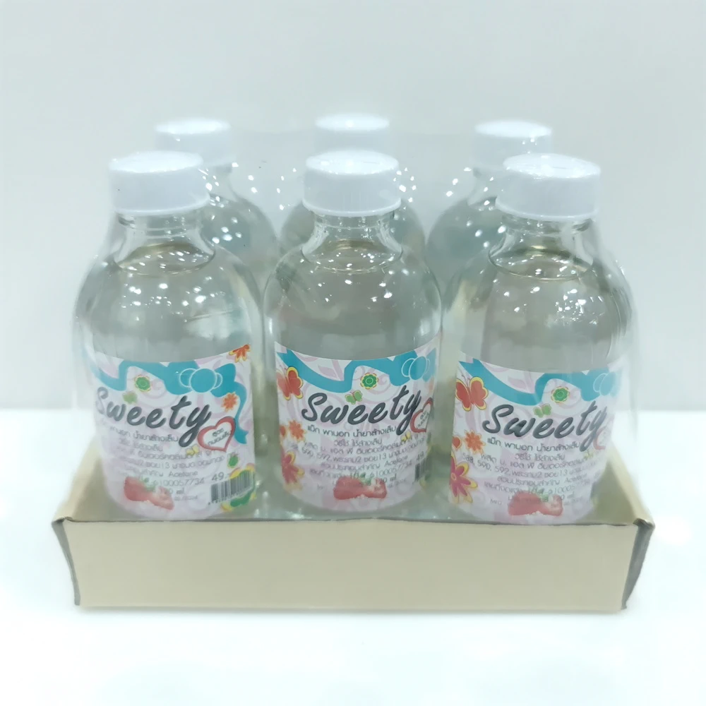 ยาล้างเล็บ 4 ออนซ์ ฝาขาว Sweety (6 ขวด/แพ็ค)