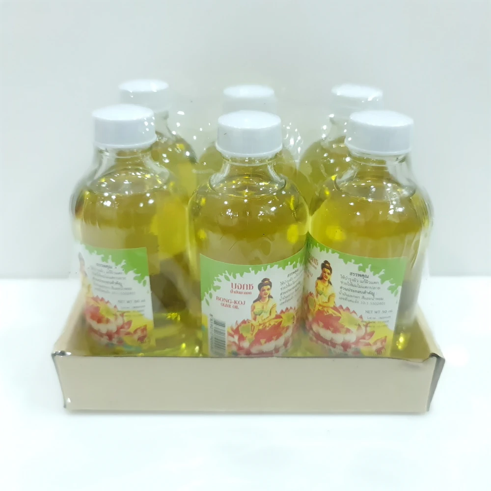 น้ำมันมะกอก 4 ออนซ์ บงกช (6 ขวด/แพ็ค)