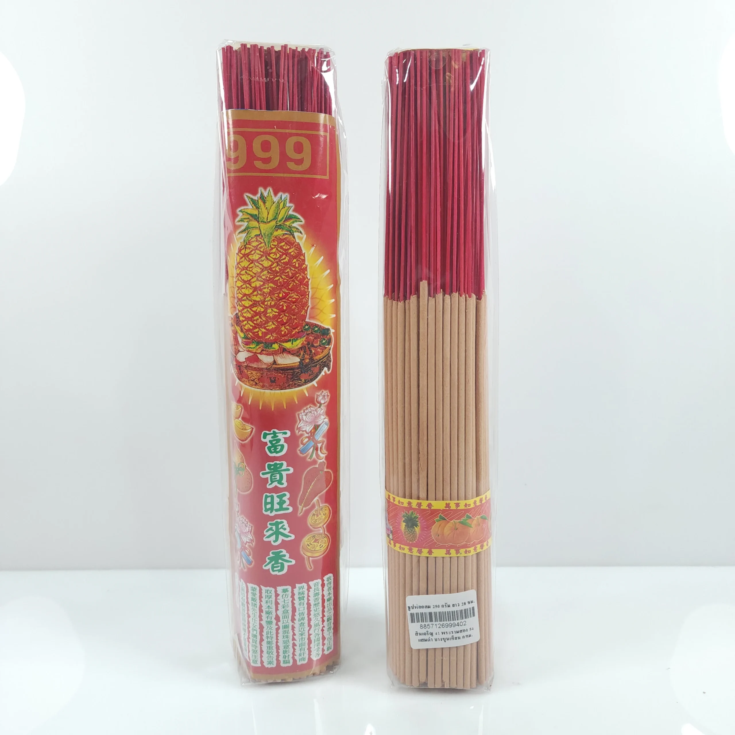 ธูปกลมสัปปะรด 235 กรัม ยาว 28 ซม.