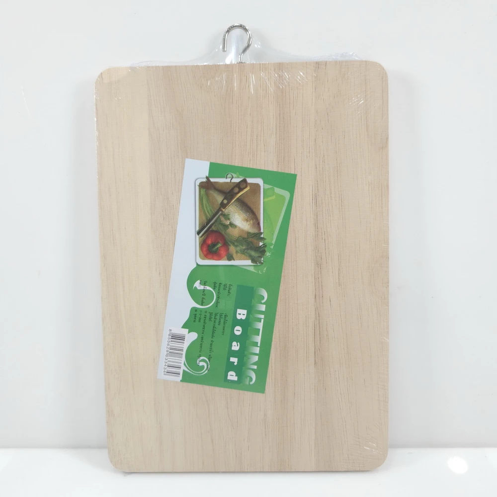 เขียงไม้เหลี่ยม 7x10.5 นิ้ว (4 โหลๆ ละ 300)