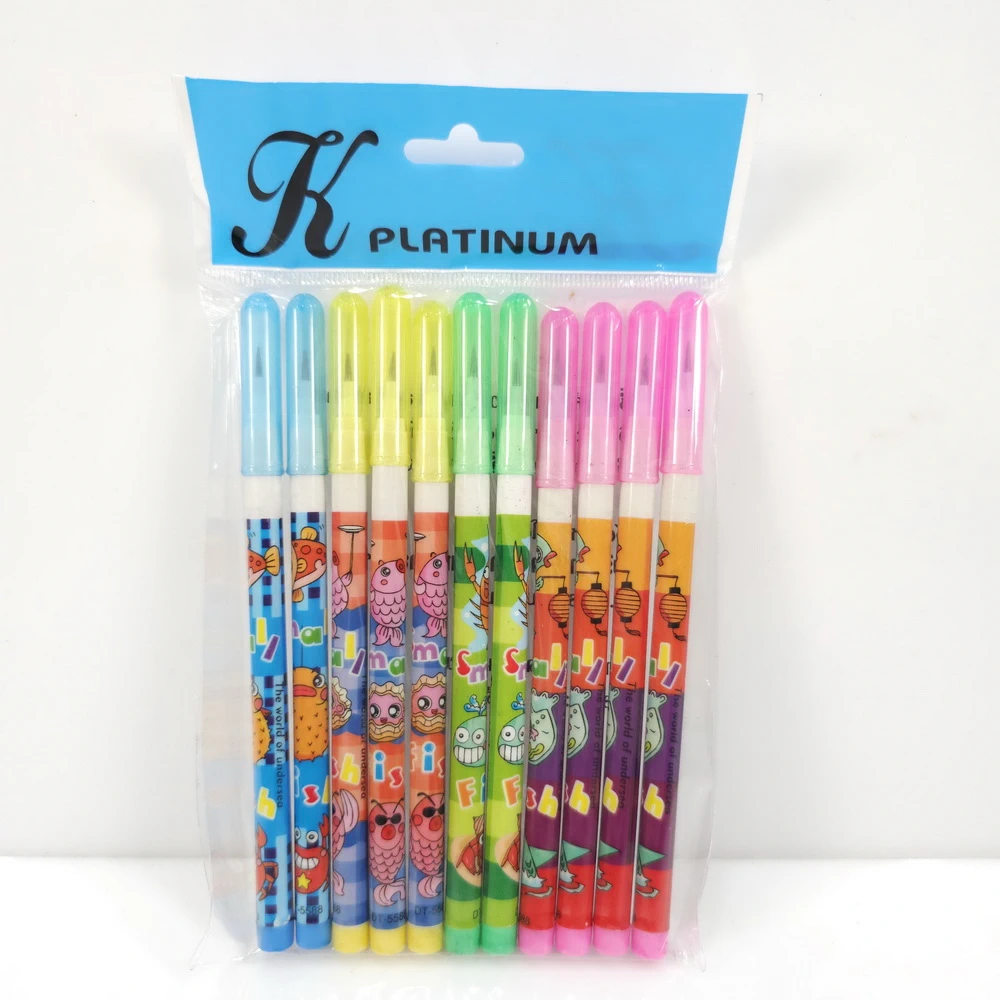 ดินสอต่อไส้ 11 แท่ง คละลาย