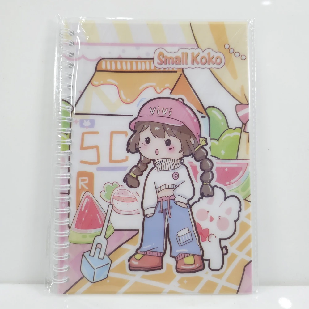 สมุดห่วง A5 คละลาย