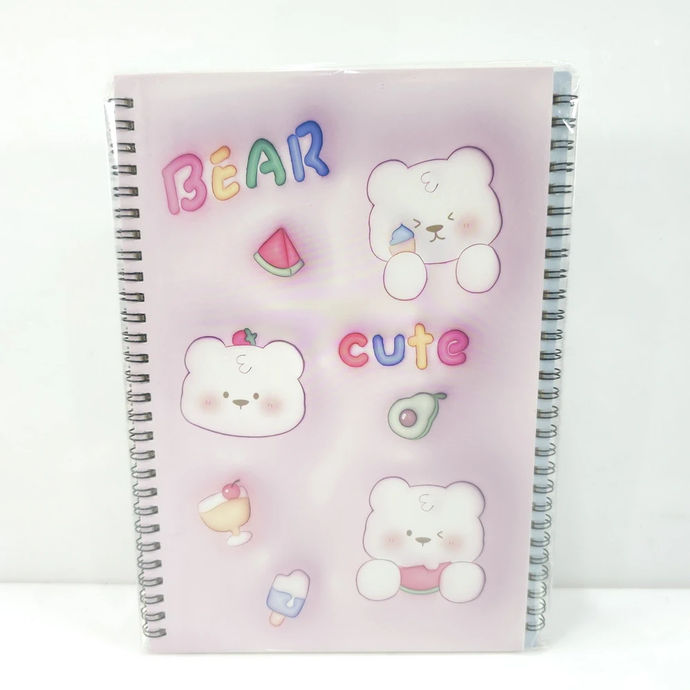 สมุดห่วง A4 คละลาย