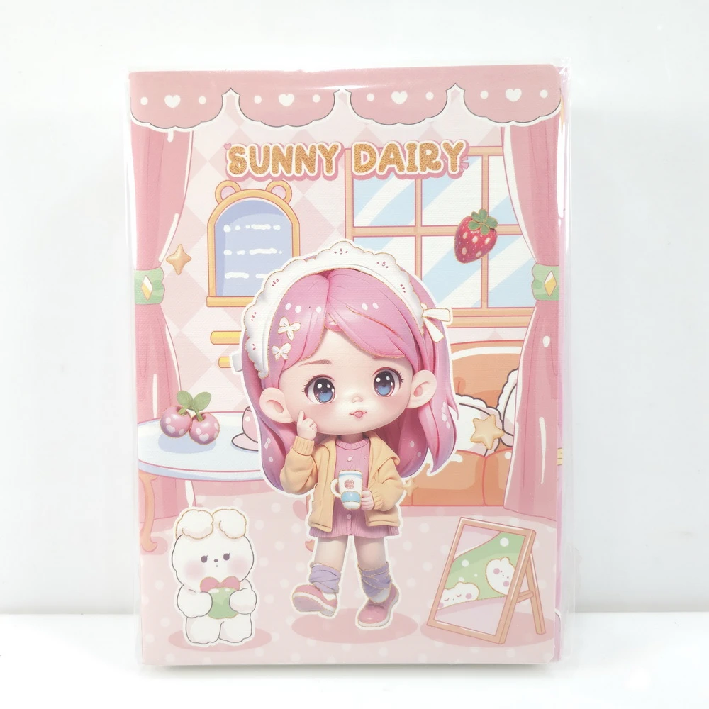 สมุดปกอ่อน A4 คละลาย