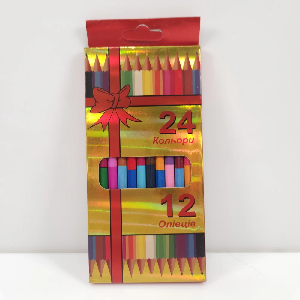 สีไม้ 24 สี