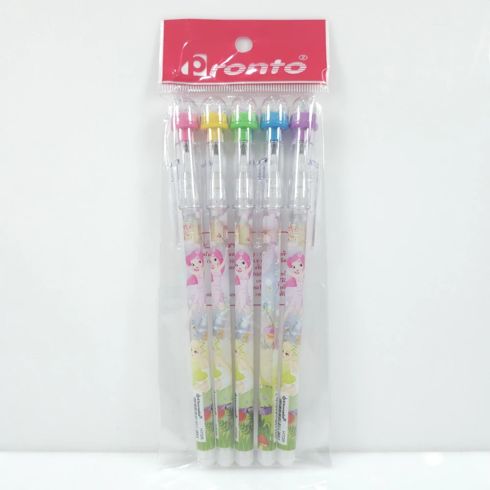 ดินสอต่อไส้ หัวลูกปัด