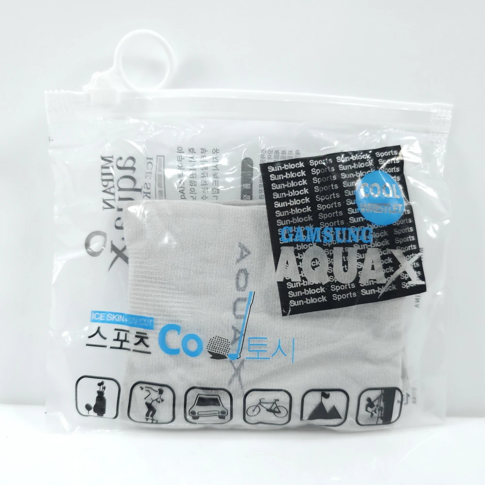 ปลอกแขนเนื้อบาง สีเทา