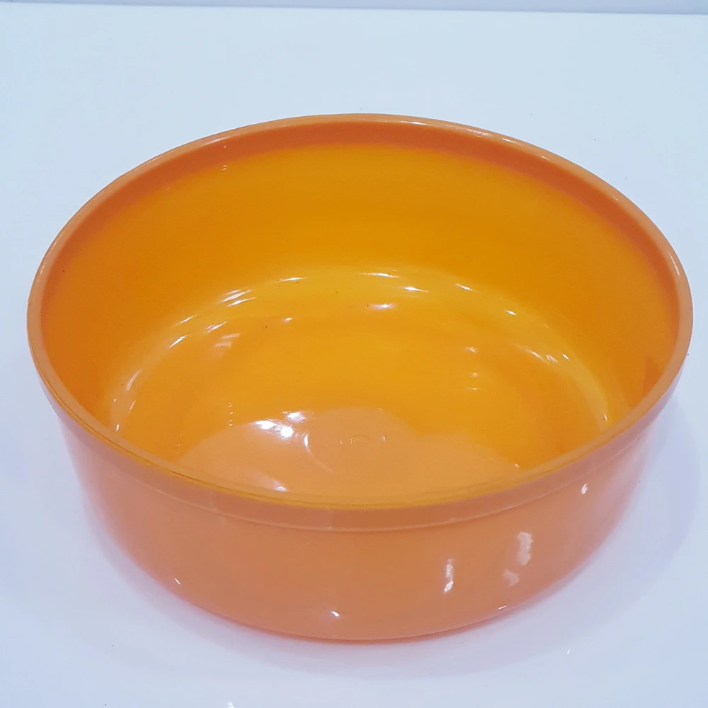 20Y ขันน้ำสีเหลือง 20 ซม. บัว