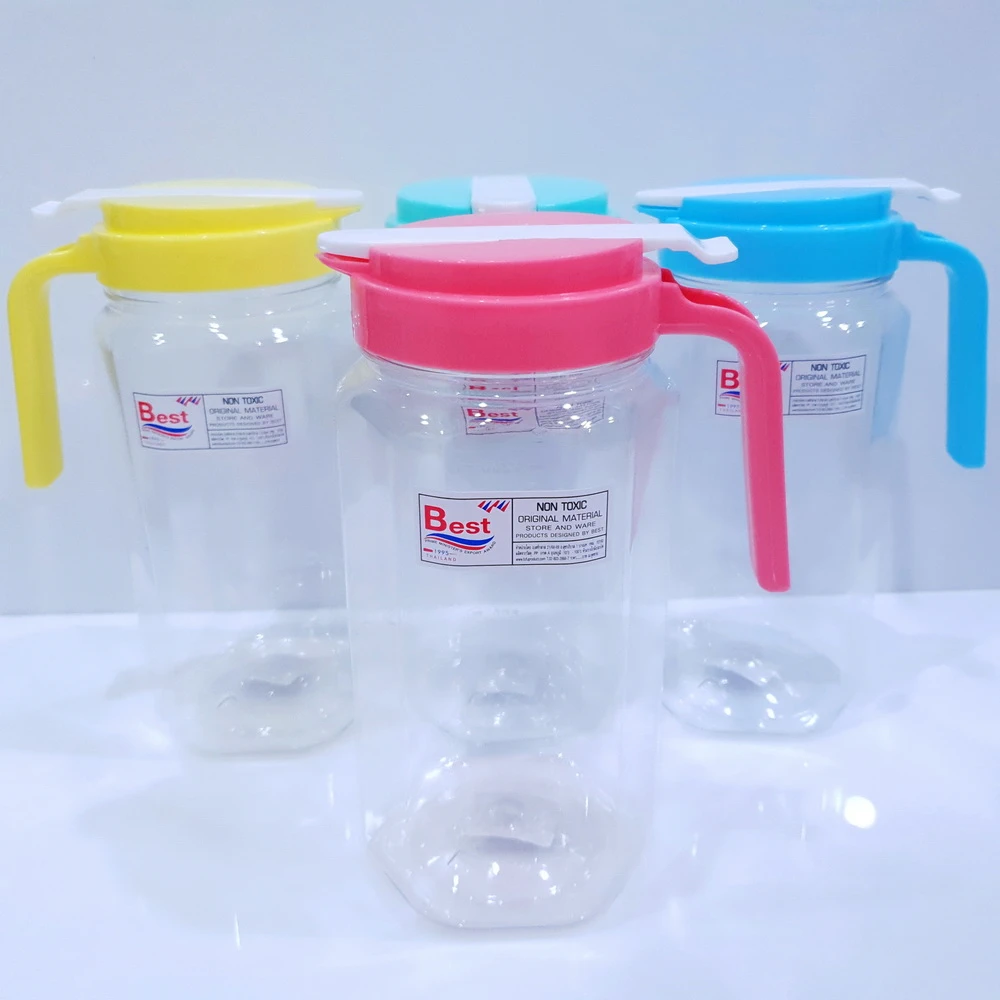 2116 เหยือกเหลี่ยม PET 8 เหลี่ยม BG (8 โหลๆ ละ 195)