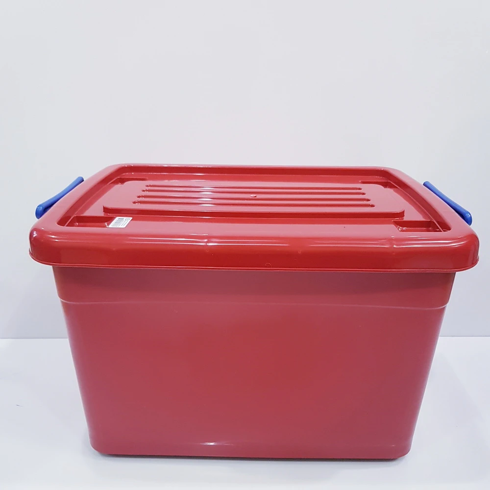 247 กล่องวันเดอร์ฟูล 55 ลิตร 41x56x35 ซม.สีแดง (มัดละ 12 ใบ) ขายยกมัด