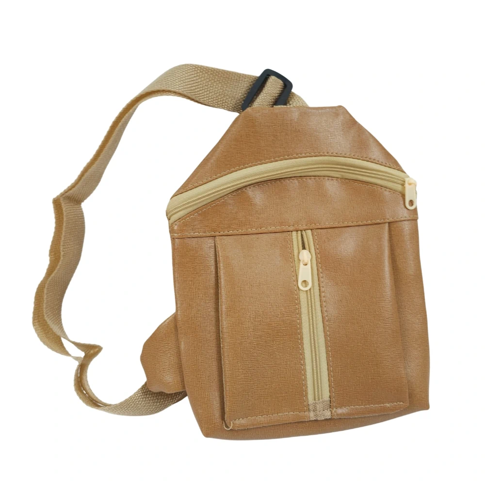 กระเป๋าหนังคาดอก คละสี