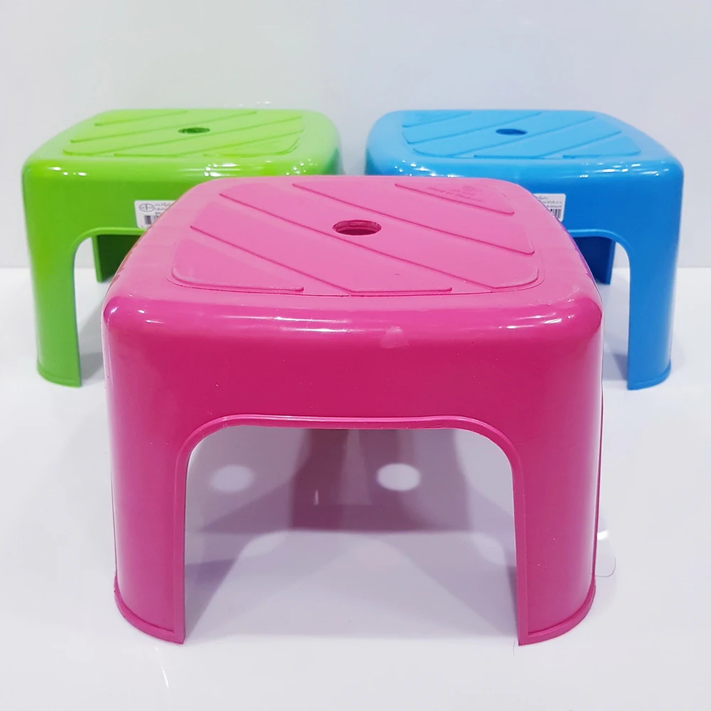 364K เก้าอี้คลาสสิค ทรงเตี้ย คละสีหวาน BIGONE (มัดละ 4 โหล)