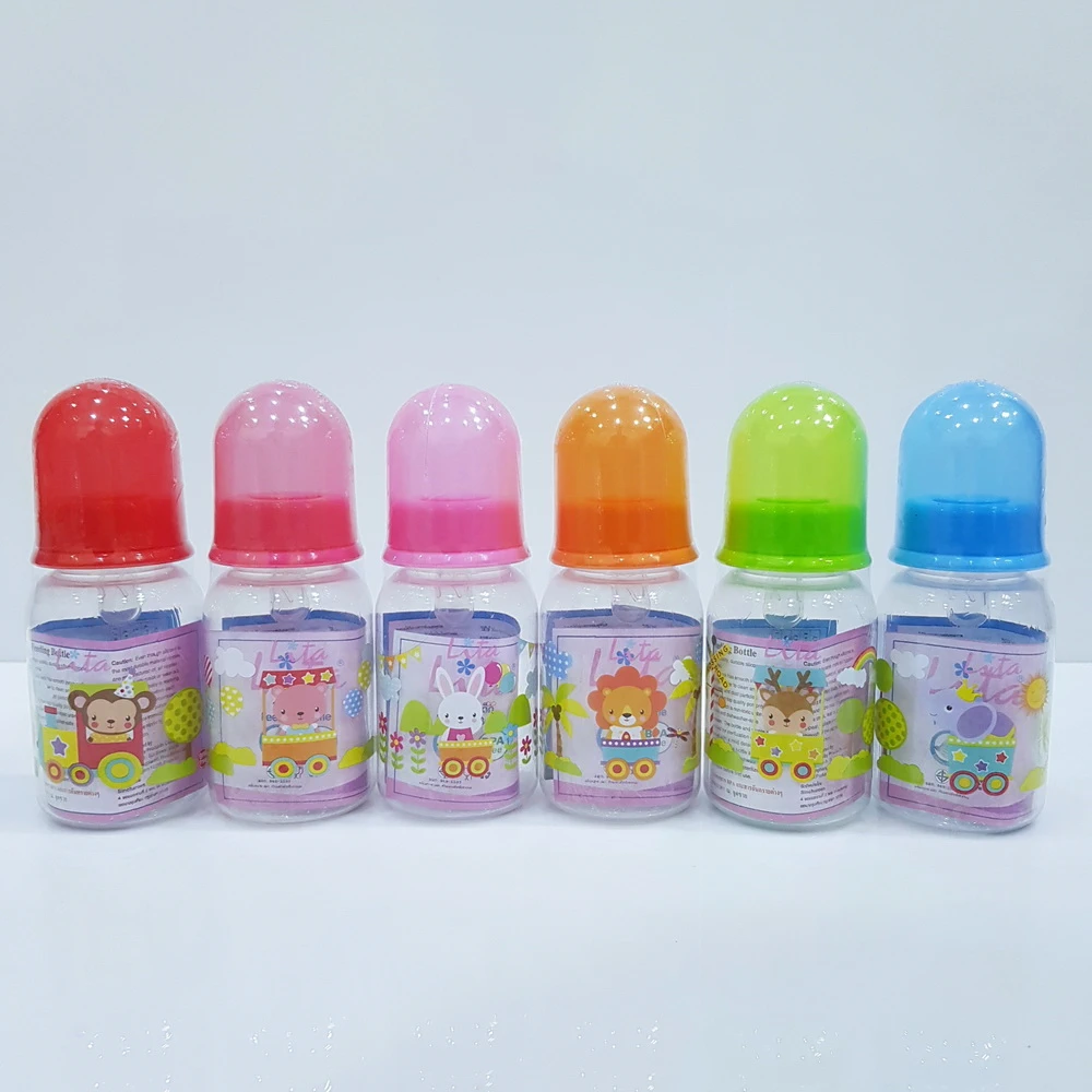 ขวดนม 4 ออนซ์ ฝาใส Lita (6 ชิ้น/แพ็ค) (5 โหลๆ ละ 140) (12 โหลๆ ละ 138)