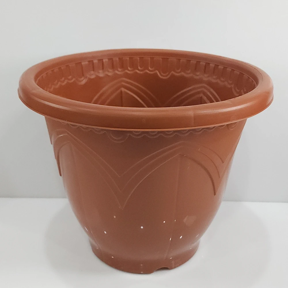 414-2 กระถางต้นไม้เมาเทน สีอิฐ (6 โหลๆ ละ 195)