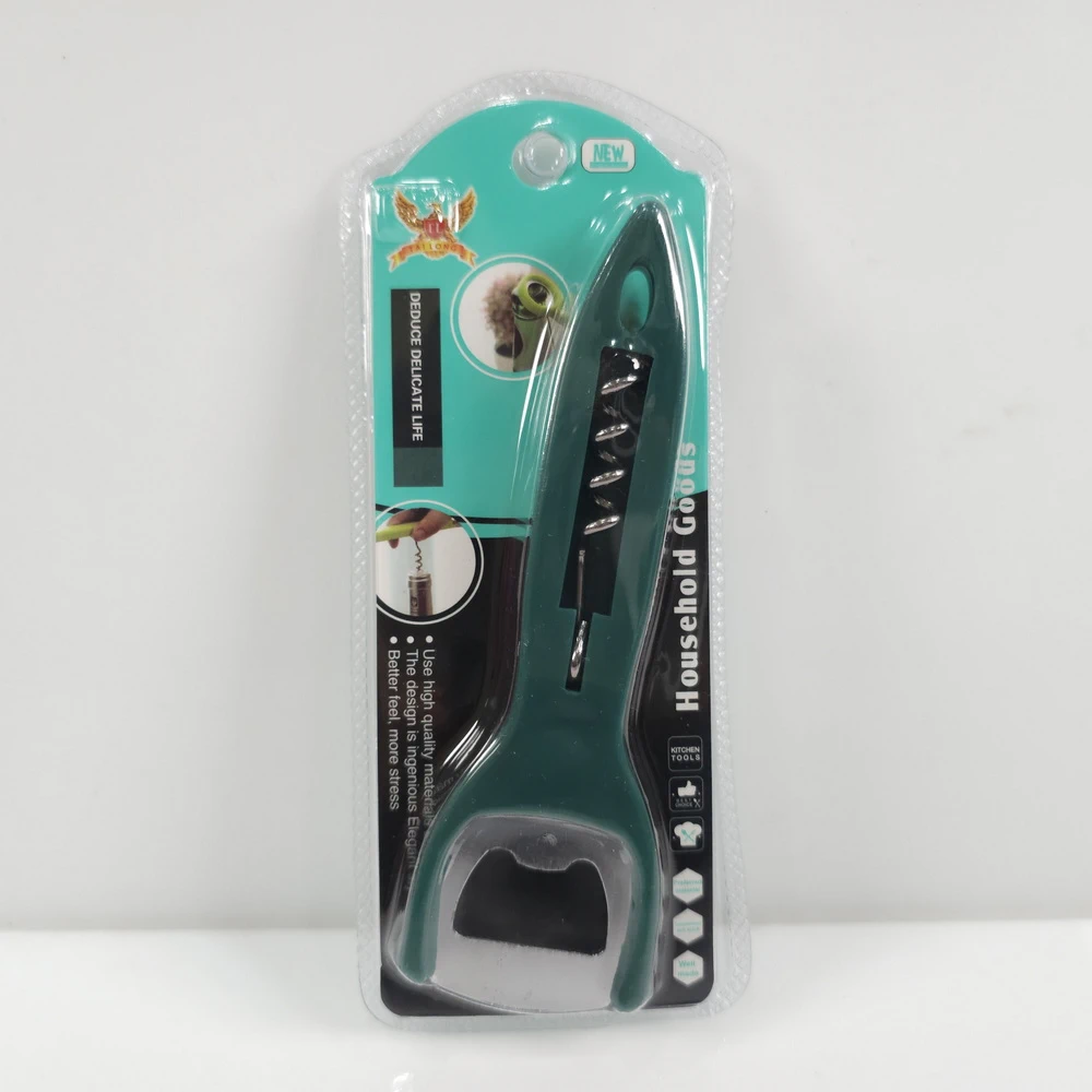 4524 เปิดขวด+เปิดไวน์ ด้ามสี