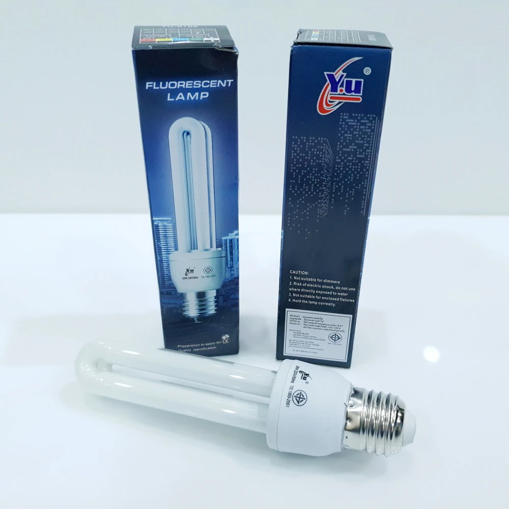 6188 หลอดตะเกียบ LED 26W ขาว (5 โหลๆ ละ 162) (18 โหลๆ ละ 156)