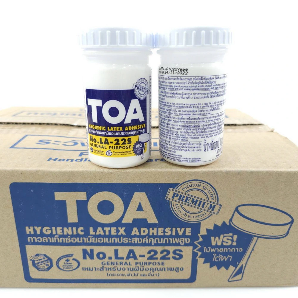 กาวลาเท็กซ์ TOA 4 ออนซ์ (2 โหล/กล่อง)