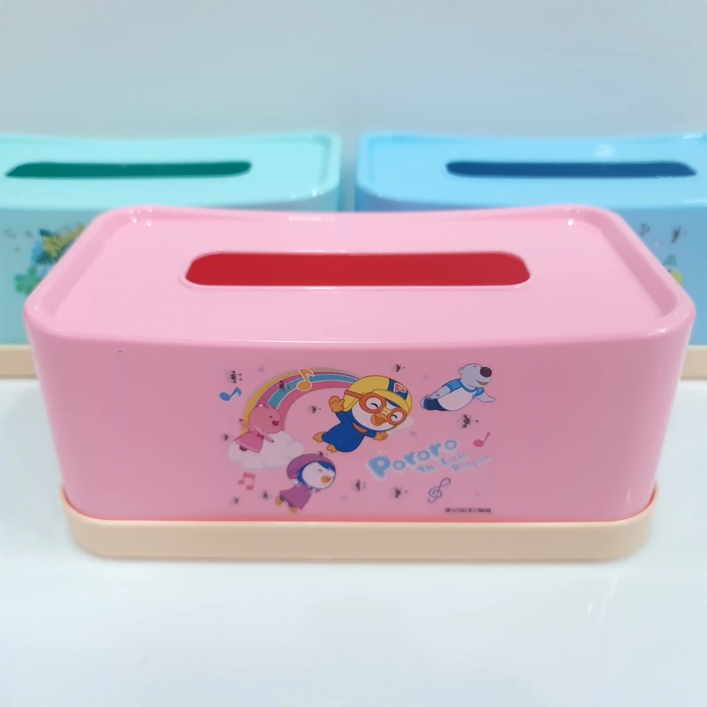 8521-5 กล่องทิชชู่ทรงยาว โพโรโระ ธารทิพย์ (8 โหลๆ ละ 200)