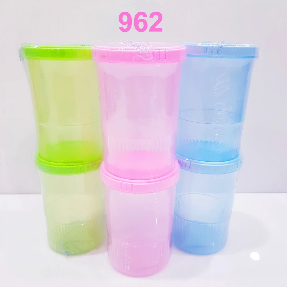 962 กระบอกฝายิ้มแพ็คคู่ 9x12 ซม. (6 โหลๆ ละ 205)