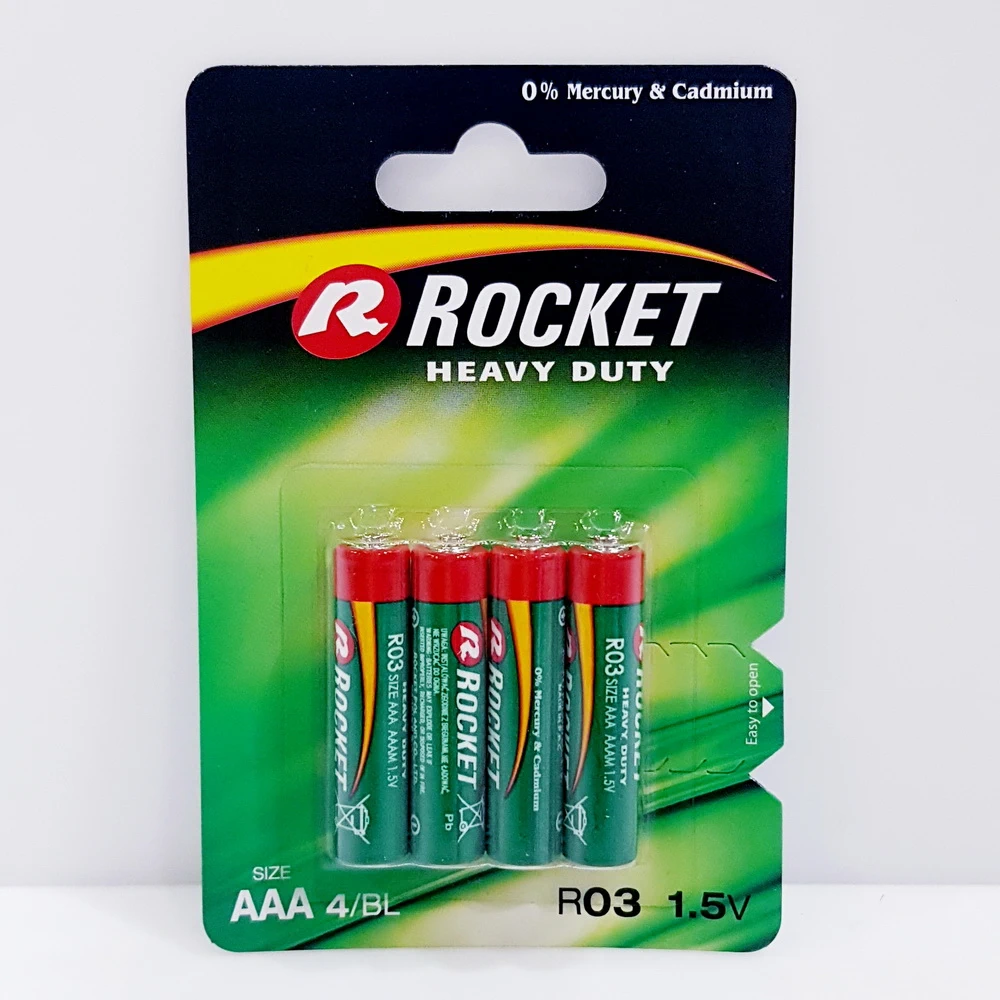 ถ่าน 3A 1x4 Rocket (10 แพ็ค/กล่อง)